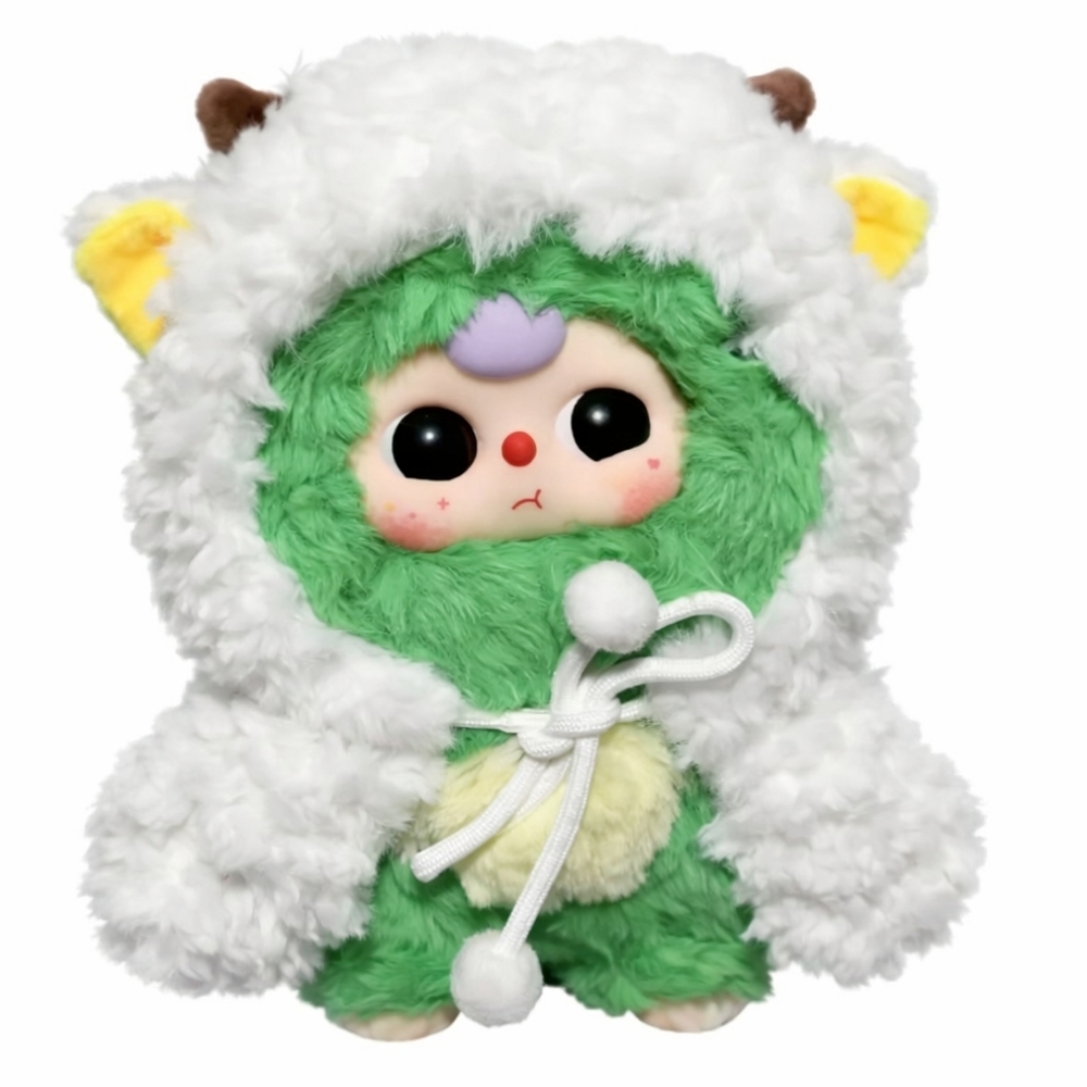 Baby Three I'm Not A Warrior Series Plush NIB - Sheep Warrior